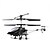 billige Radio Kontrol Helicopters-3-kanal i-helikopter 777-172 med gyro styret af iPhone / iPad / iPod touch sort (777-172b)