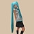 billige Kostymeparykk-Vokaloid Venn Cosplay-parykker Dame Med 2 ponytails 48 tommers Varmebestandig fiber Anime parykk / Parykker