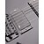 economico Chitarre elettriche-fiamma Personalizzato chitarra elettrica heavy metal con accessori neri