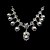 cheap Jewelry Sets-4-piece Jewelry Set – White Pearls In Gold Alloy
