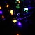 cheap LED String Lights-10m String Lights 100 LEDs Dip Led RGB Color-Changing 220 V