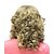 abordables Perruques Synthétiques Sans Bonnet-Perruque Synthétique Bouclé / Classique Style Sans bonnet Perruque Cheveux Synthétiques 16 pouce Femme Perruque