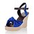abordables Zapatos de mujer-Canvas Wedge Heel Sandals / Wedges Party &amp; Evening Shoes (More Colors Available)
