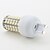 cheap Light Bulbs-G9 3 W 96 SMD 3528 300 LM Warm White Corn Bulbs AC 220-240 V