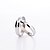 cheap Rings-Women&#039;s Couple&#039;s Statement Ring Ring Platinum Plated Love Fashion Daily Jewelry