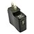 abordables Adaptateurs secteur et câbles d&#039;alimentation-nous brancher usb ac dc alimentation chargeur mural adaptateur mp3 mp4 dv chargeur (noir)