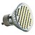billige Elpærer-1pc 3 W LED-spotlys 300lm GU10 60 LED Perler SMD 2835 Varm hvid Kold hvid Naturlig hvid 220-240 V