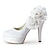 baratos Sapatos de mulher-YOKO - Sapato de Plataforma para Casamento Salto Stiletto em Cetim