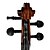 cheap Violins-Satin Solid Spruce Violin with Case/Bow/Rosin (Multi-Size)