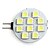 Χαμηλού Κόστους LED Bi-pin Λάμπες-2 W 160 lm G4 LED Σποτάκια 10 LED χάντρες SMD 5050 Φυσικό Λευκό 12 V / # / CE