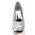 cheap Women&#039;s Heels-Women&#039;s Shoes Satin Spring / Summer Stiletto Heel / Platform Rhinestone Pink / Almond / Ivory / Wedding