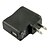 olcso Hálózati adapter és tápkábelek-minket usb dugó AC DC tápegység fali töltő adapter mp3 mp4 DV töltő (fekete)