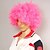 cheap Synthetic Wigs-Pink Afro Hairpiece