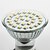 abordables Ampoules électriques-gu10 a mené le projecteur mr16 30 smd 3528 90lm blanc naturel 6000k ac 220-240v