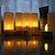 cheap Table Lamps-6 pc Warm Yellow  LED Rechargeable Flameless Tea Light Candles