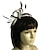 abordables Casque de Mariage-à double cerceau tête couleur chic, avec une plume (plus de couleurs disponibles)