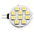 Недорогие Светодиодные двухконтактные лампы-Точечное LED освещение 2700 lm G4 10 Светодиодные бусины SMD 5050 Тёплый белый 12 V