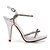 cheap Women&#039;s Sandals-Women&#039;s Spring / Summer Heels Stretch Satin / Satin Wedding Stiletto Heel Rhinestone White