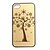 levne Výprodej telefonů a elektroniky-nové stříbro strom ochranný zadní pouzdro s filmem LCD pro iPhone 4 4s