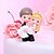 cheap Cake Toppers-Cake Topper Garden Theme / Classic Theme Classic Couple / Funny &amp; Reluctant Resin Wedding / Bridal Shower with Gift Box