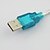 levne USB kabely-usb 2.0 až rs232 sériový 9 pinový kabelový adaptér db9 pda&amp;amp; gps 0,8m