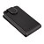 billige Mobiltilbehør-Litchi mønster flip PU-læretui for iPhone 4 og 4S (svart)
