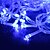 abordables Guirlandes Lumineuses LED-JIAWEN Guirlandes Lumineuses 300 LED LED Dip Bleu Décoration de mariage de Noël 1pc