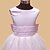 cheap Flower Girl Dresses-Ball Gown Tea Length Flower Girl Dress First Communion Cute Prom Dress Satin with Bow(s) Fit 3-16 Years