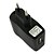 billige Vekselstrømadapter og strømkabler-EU-stik USB AC DC strømforsyning oplader adapter mp3 mp4 DV oplader (sort)