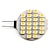 billiga LED-bi-pinlampor-LED-spotlights 2700 lm G4 24 LED-pärlor SMD 3528 Varmvit 12 V