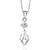 cheap Necklaces-Gorgeous Rhinestone Plated 925 Silver Fish Necklace (More Colors)