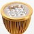 cheap Light Bulbs-E14 / E26/E27 / GU10 W 4 High Power LED 360 LM Warm White MR16 Spot Lights AC 85-265 V