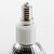 cheap Light Bulbs-1pc 3 W LED Spotlight 200lm E14 GU10 E26 / E27 60 LED Beads Dip LED Warm White Cold White 220-240 V