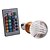 cheap Multi-pack Light Bulbs-E27 5W RGB Light Golden Shell Remote Controlled LED Crystal Ball Bulb (85-265V)