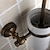 levne Držáky na záchodovou štětku-Držák na WC štětku Snímatelné Starožitný Mosaz 1 ks - Hotelová koupel