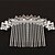 cheap Gifts &amp; Decorations-Women&#039;s Alloy Imitation Pearl Headpiece-Wedding Special Occasion Outdoor Hair Combs