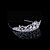 cheap Headpieces-Luxurious Cubic Zirconia And Rhinestone Court Bridal Tiara