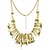 זול שרשראות-Fashion And Special Gold Alloy Platinum Necklace