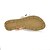 billige Damesko-Leatherette flat hæl sandaler / flip flops bryllupsreise sko med bowknot (flere farger)