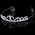 זול כיסוי ראש לחתונה-Gorgeous Cubic Zirconia In Alloy Tiara