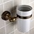 billige Toiletbørsteholder-Toiletbørsteholder Kan fjernes Antik Messing 1 stk - Hotel bad