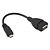 levne Samsung příslušenství-OTG micro usb kabel pro android telefon (black, 14cm)