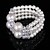economico Braccialetti-perla moda donna, «imitazione bracciale in stile elastico