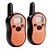 ieftine Walkie Talkies-mini 8-canale Walkie Talkie (interval 5 km, 2-pack, portocaliu)