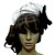 cheap Headpieces-Tulle / Crystal / Fabric Tiaras / Birdcage Veils with 1 Wedding / Special Occasion / Party / Evening Headpiece
