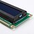 voordelige Beeldschermen-elektronica DIY (voor Arduino) LCD-module 1602, wit op blauw met achtergrondverlichting