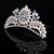 billige Bryllups Hovedstykke-lækker imiteret perle og cubic zirconia i legering tiara