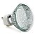 olcso Izzók-1W GU10 LED szpotlámpák MR16 15 Nagyteljesítményű LED 75 lm Természetes fehér AC 220-240 V
