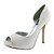 cheap Women&#039;s Shoes-Leatherette Stiletto Heel Peep Toe / Pumps Wedding / Party Evening Shoes