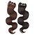 abordables Extensions cheveux naturels-Cheveux ondulés brésilien extension de cheveux armure de 16 pouces